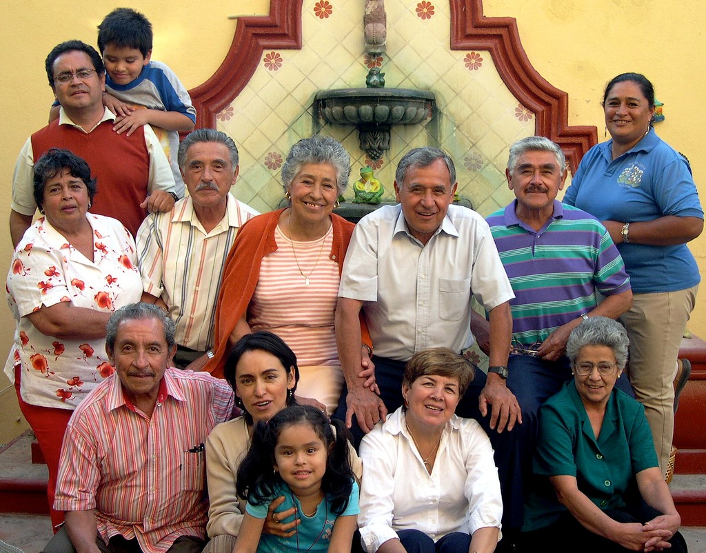 Familia de trece integrantes