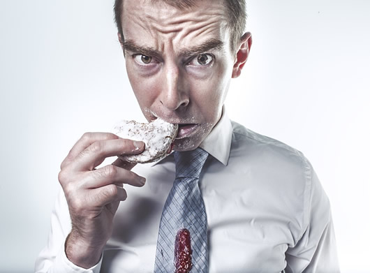 Man disgusted by the flavor of the cookies