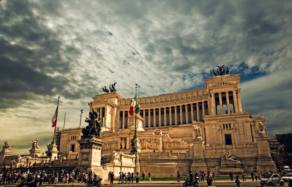 Monumen to vittorio emanuele