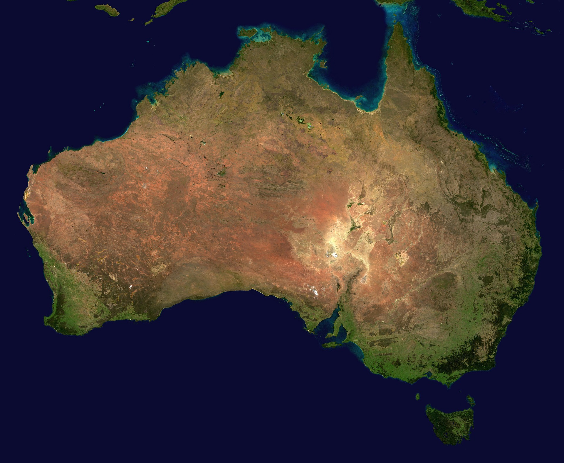 Australia map