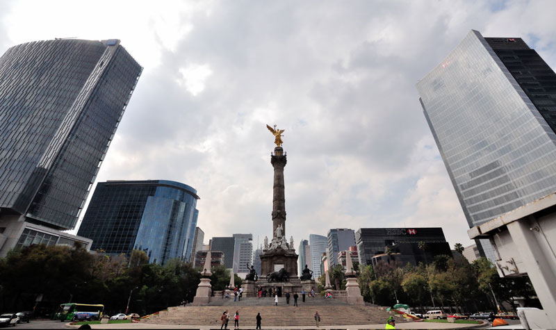 Ángel de la independencia 2014.