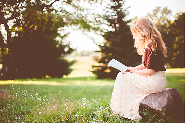 Woman reading